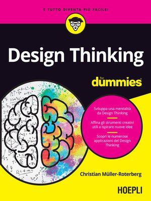 cover image of Design Thinking For Dummies